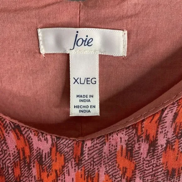 Joie Bondi Tea Rose Tiered Sleeveless Maxi Dress Womens Size XL NWT $248 - Picture 6 of 12